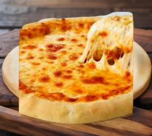 Double cheese pizza