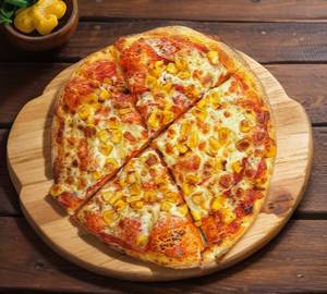 Corn pizza