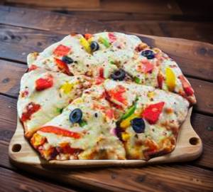 Paneer tikka pizza