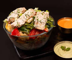Soya Chaap Salad