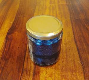 Chocolate truffle jar cake