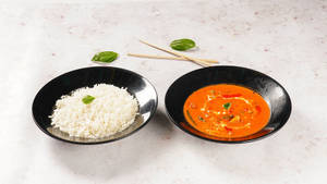 Thai Red Curry Veg (with Rice)