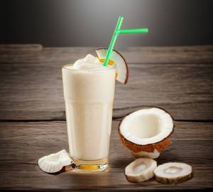 Tender fruit milkshake