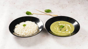 Thai Green Curry Veg (with Rice)