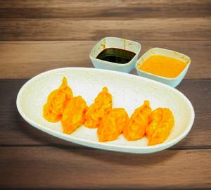 Paneer & nushroom dumling   [6 pc]