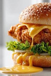Fried Chicken Burger