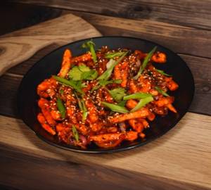 Honey chilli potato