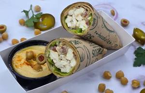 Hi Protein Lebanese Paneer Wrap