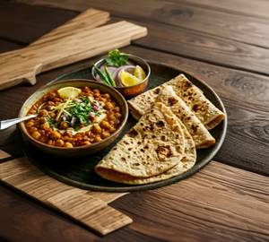 4 tawa roti with sabji