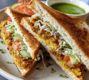 Mutton Patty Sandwich