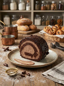 Chocolate Swiss Roll