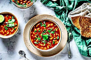 Mexican Chilli Beans Soup