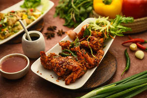 Prawn In Chilli Basil (8 Pc)