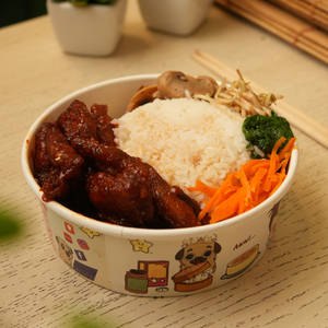 Korean Babycorn Bibimbap [Serves 1]
