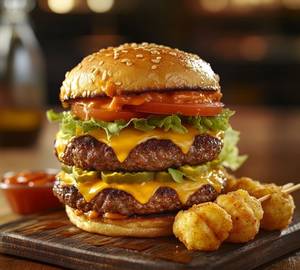 Double Tower Burger