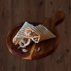 Spicy Peri Peri Mushroom Wrap