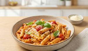 Pink Sauce Pasta  ( Authentic Mixed Sauce Pasta )