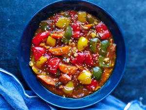 Mixed Vegetable In Hot Garlic Sauce