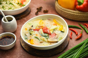 Mixed Vegetables In Butter Garlic Sauce (full)