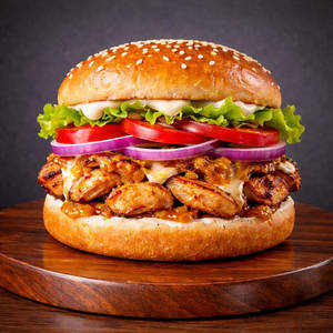 Grilled Chicken Burger