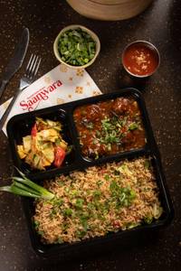 Manchurian With Fried Rice/Noodles