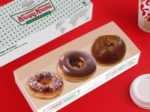 Happy Birthday Doughnut Box