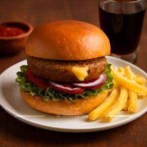 Veg Juicy Lucy Burger