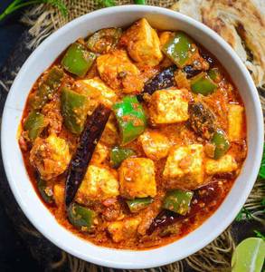 Kadai paneer paratha
