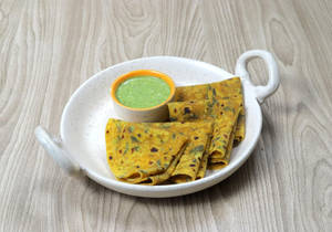 Jain Methi Thepla