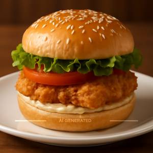 Chicken Jamaican Burger