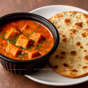 Cheese Angara (300 Ml Container) With 2 Tandoori Roti