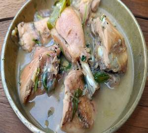 Boiled chicken