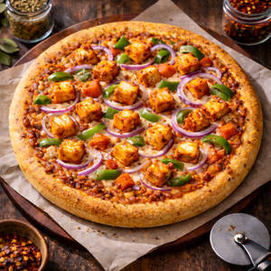 Paneer Makhani Pizza [ Reguler 7"]