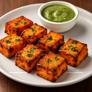 Jain Paneer Tikka Dry (6 Pieces)