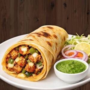 Soya Chaap Cheese Chilli Roll