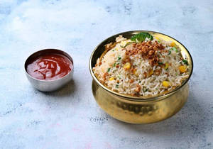 Sweetcorn & Golden Garlic Fried Rice