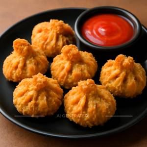 Cheese Kurkure Momos (6 Pcs)