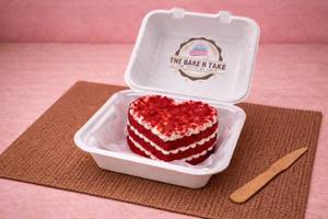 Red Velvet Heart Bento Cake [Mini, 150 grams]