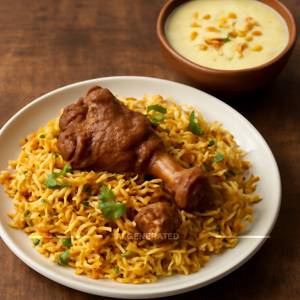 Mutton Biryani + Awadhi Kheer