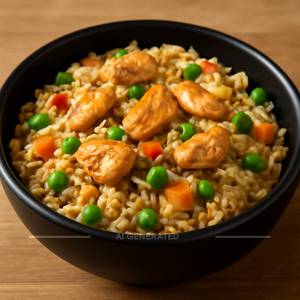 Chicken fried rice bowl