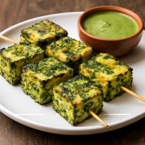 Paneer hara bhara tikka
