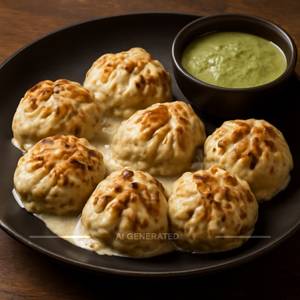 Cheese Paneer Afghani Momos (6 Pcs)