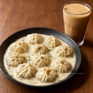 Creamy Momos  +  Cold Coffee  +  