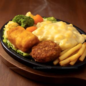 Veg Scrambled Sizzler