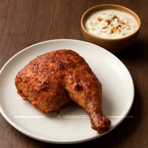 Roasted Chicken + Awadhi Kheer
