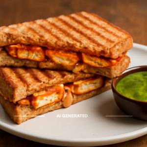 Paneer Tandoori Cheese Sandwich