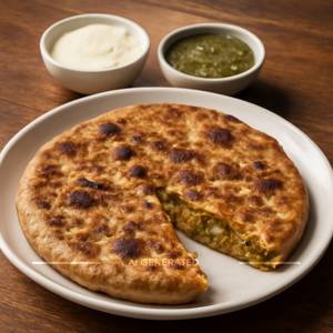 Aloo Cheese Paratha (Tandoori)