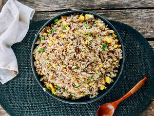 Mushroom Fried Rice.