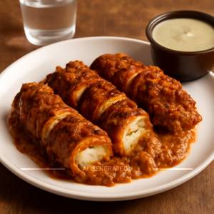 Stuffed cheese masala chaap