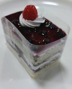 Eggless Blueberry Pastry